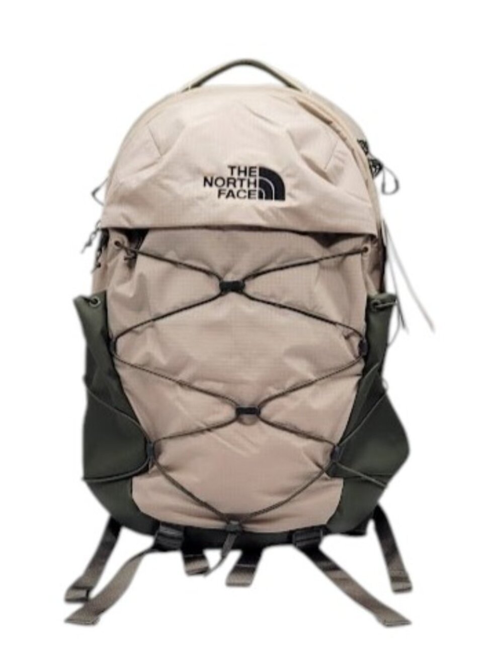 THE NORTH FACE Borealis Backpack Mushroom Grey Green Outdoor Laptop Bag NWT